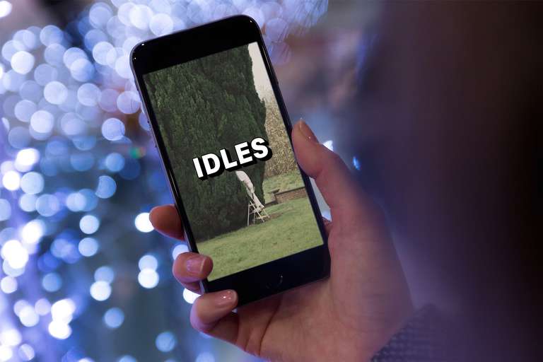 IDLES digital ad 